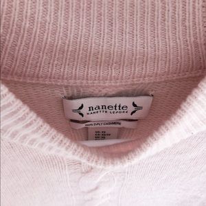 Nanette Lepore Sweaters - Nanette Lepore Cashmere Sweater XS Pastel Pink Nanette Lepore Sweaters - Nanette Lepore Cashmere Sweater XS Pastel Pink